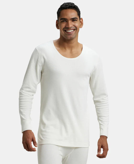 #2401 Jockey Super Combed Cotton Rich Full Sleeve Thermal Undershirt with Stay Warm Technology