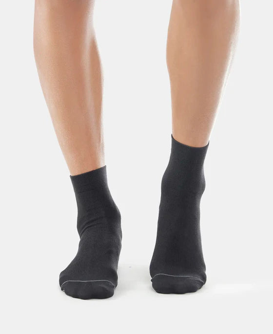 #7396 Jockey Men's Modal Cotton Stretch Ankle Length Socks with Stay Fresh Treatment