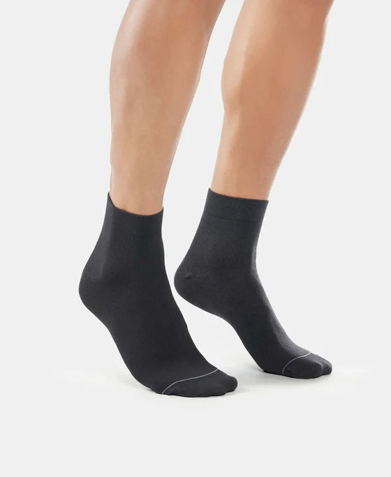 #7396 Jockey Men's Modal Cotton Stretch Ankle Length Socks with Stay Fresh Treatment