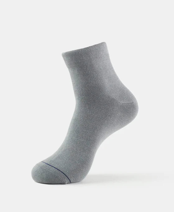 #7396 Jockey Men's Modal Cotton Stretch Ankle Length Socks with Stay Fresh Treatment