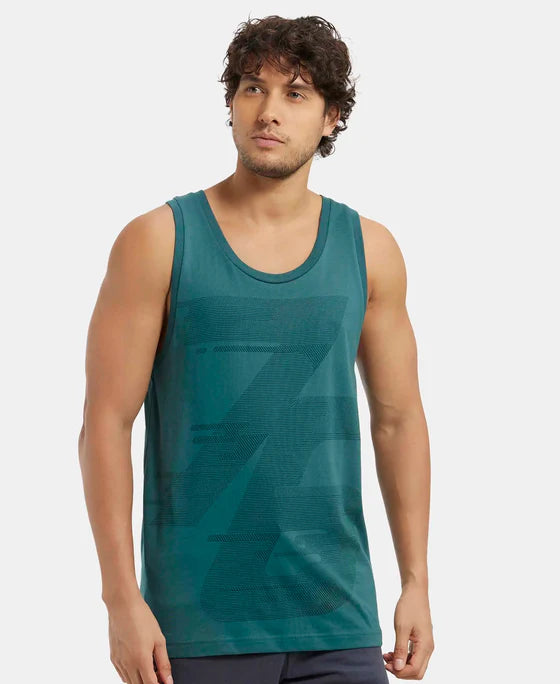 #9928 Jockey Super Combed Cotton Rich Graphic Printed Tank Top