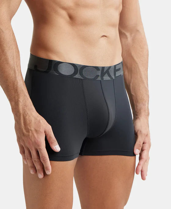 #IC 28 Jockey Tactel Microfiber Elastane Stretch Solid Trunk with Moisture Move Properties