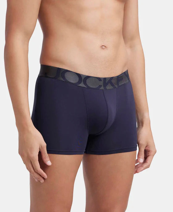 #IC 28 Jockey Tactel Microfiber Elastane Stretch Solid Trunk with Moisture Move Properties