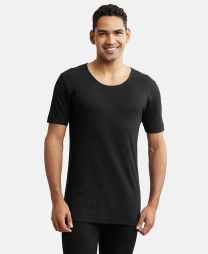 #2400 Jockey Super-Combed Cotton Rich Half Sleeved Regular Fit Thermal T-Shirt with Stay Warm & Stay Fresh Technology