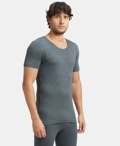 #2400 Jockey Super-Combed Cotton Rich Half Sleeved Regular Fit Thermal T-Shirt with Stay Warm & Stay Fresh Technology