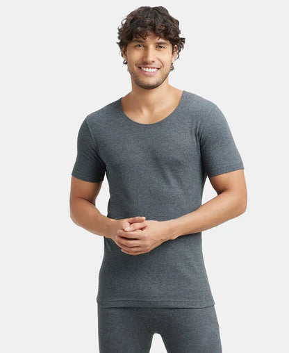 #2400 Jockey Super-Combed Cotton Rich Half Sleeved Regular Fit Thermal T-Shirt with Stay Warm & Stay Fresh Technology