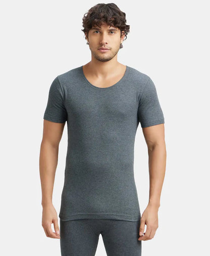 #2400 Jockey Super-Combed Cotton Rich Half Sleeved Regular Fit Thermal T-Shirt with Stay Warm & Stay Fresh Technology