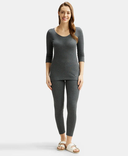 #2503 Jockey Super Combed Cotton Rich Three Quarter Sleeve Thermal Top with StayWarm Technology