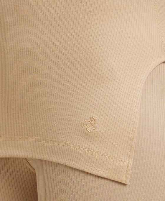#2503 Jockey Super Combed Cotton Rich Three Quarter Sleeve Thermal Top with StayWarm Technology