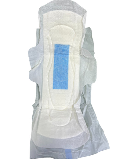 Dame Active Oxygen & Negative Ion Soft-Cotton Sanitary Pads (Night Use | Heavy Flow)