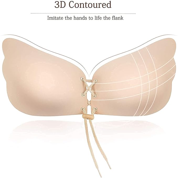 #SK01 Strapless Sticky Bra – Invisible, Backless & Push-Up Lift