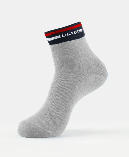 #7002 Jockey Compact Cotton Stretch Ankle Length Socks with Stay Fresh Treatment