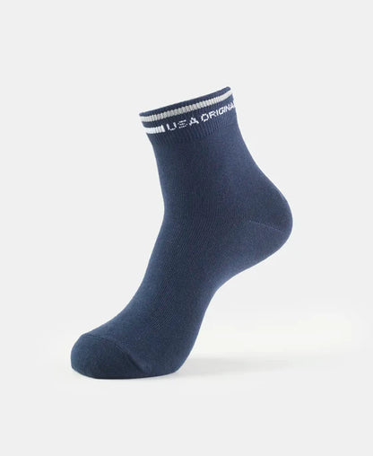 #7002 Jockey Compact Cotton Stretch Ankle Length Socks with Stay Fresh Treatment