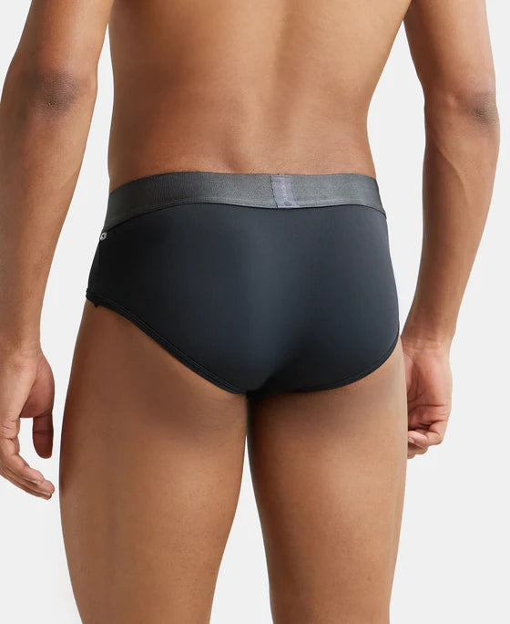 #IC 27 Jockey Tactel Microfiber Elastane Stretch Solid Brief with Moisture Move Properties