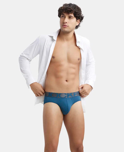 #IC 27 Jockey Tactel Microfiber Elastane Stretch Solid Brief with Moisture Move Properties
