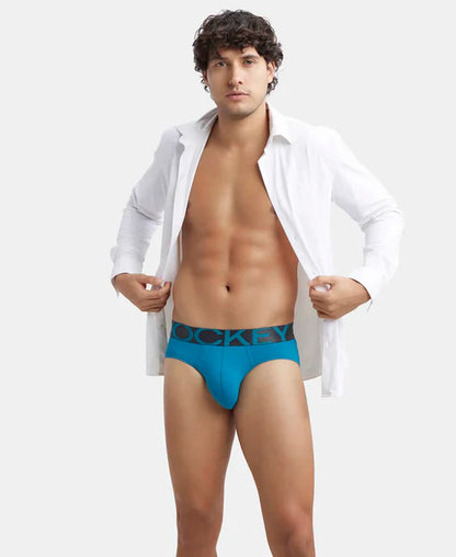 #IC 27 Jockey Tactel Microfiber Elastane Stretch Solid Brief with Moisture Move Properties