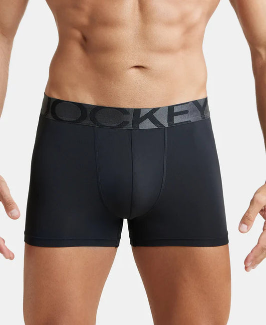 #IC 28 Jockey Tactel Microfiber Elastane Stretch Solid Trunk with Moisture Move Properties