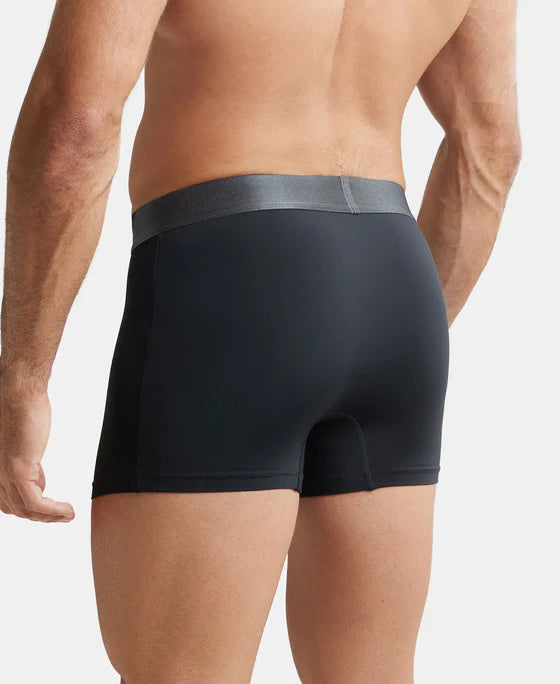 #IC 28 Jockey Tactel Microfiber Elastane Stretch Solid Trunk with Moisture Move Properties