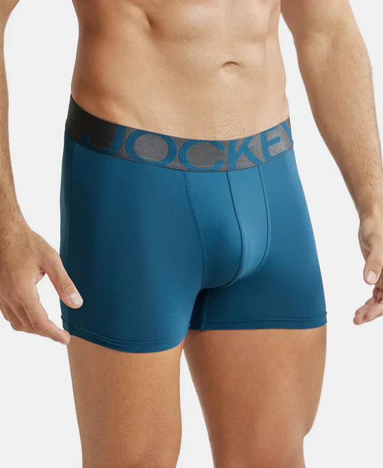 #IC 28 Jockey Tactel Microfiber Elastane Stretch Solid Trunk with Moisture Move Properties