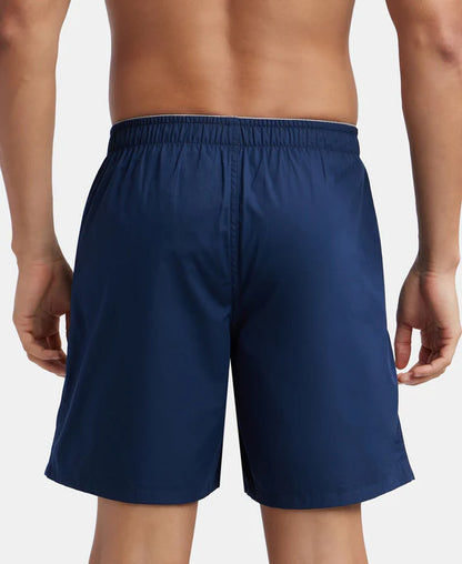 #MC10 Jockey Super Combed Mercerized Cotton Woven Fabric Boxer Shorts