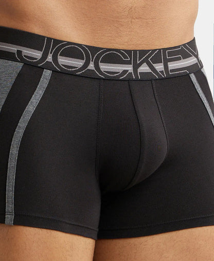 #US21 Jockey Super Combed Cotton Elastane Stretch Solid Trunk with Ultrasoft Waistband
