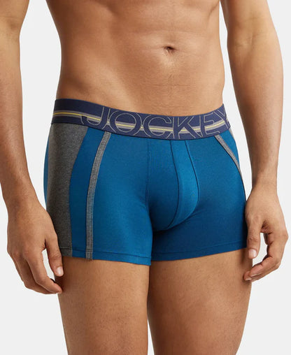 #US21 Jockey Super Combed Cotton Elastane Stretch Solid Trunk with Ultrasoft Waistband