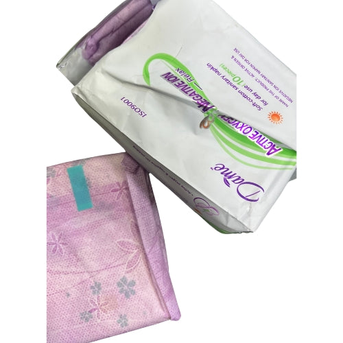#Dame Active Oxygen And Negative Ion Soft-Cotton Sanitary Green Ped